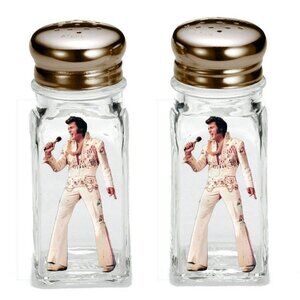 Elvis Presley Salt and Pepper Shakers Set Kitchen Chef Gift Jumpsuit The King